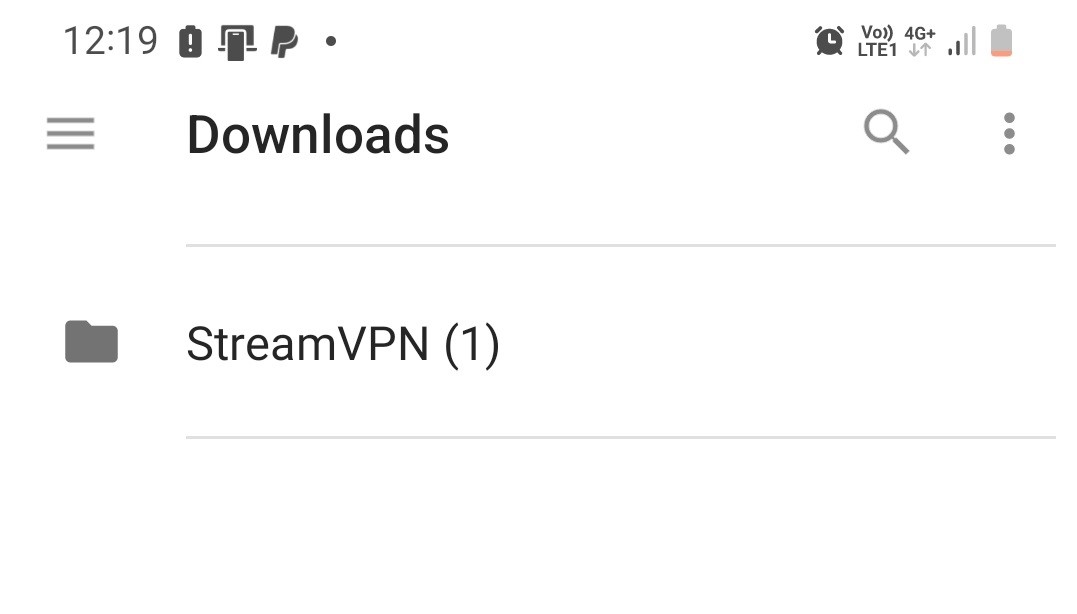 Open VPN Connect Install for Android – screenshot