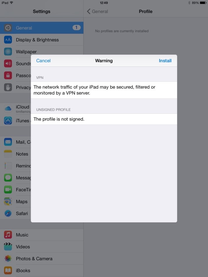 My Expat Network iPhone & iPad Installation